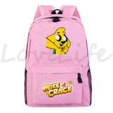 Anime Backpack Kids Bookbag Travel Rucksack Boys Cartoon School Bag