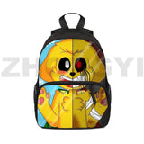 3D Los Compa Zipper Bookbag for Teen Girls