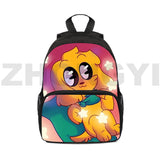 3D Los Compa Zipper Bookbag for Teen Girls