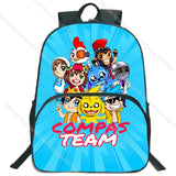Mikecrack Los Compa Backpacks Compadretes Student School Bags Youthful