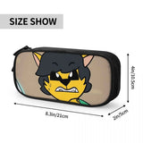 Mikecrack Pen Box Student School Anime Zipper Pen Bag Child Stationery Bag