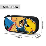 Anime Zipper Pen Bag School Stationery Gift Pencil Case Organizer