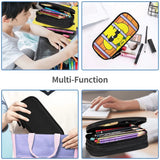 Anime Zipper Pen Bag, Child Stationery Bag, Pencase Gift