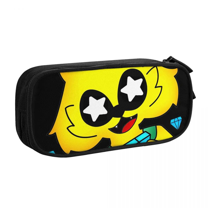 Anime Zipper Pen Bag Student School Stationery Gift