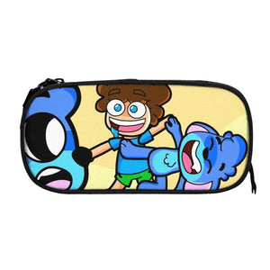 Anime Zipper Pen Bag Student School Stationery Gift