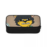 Mikecrack Pen Box Student School Anime Zipper Pen Bag Child Stationery Bag