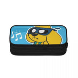Anime Zipper Pen Bag Student School Stationery Box Gift
