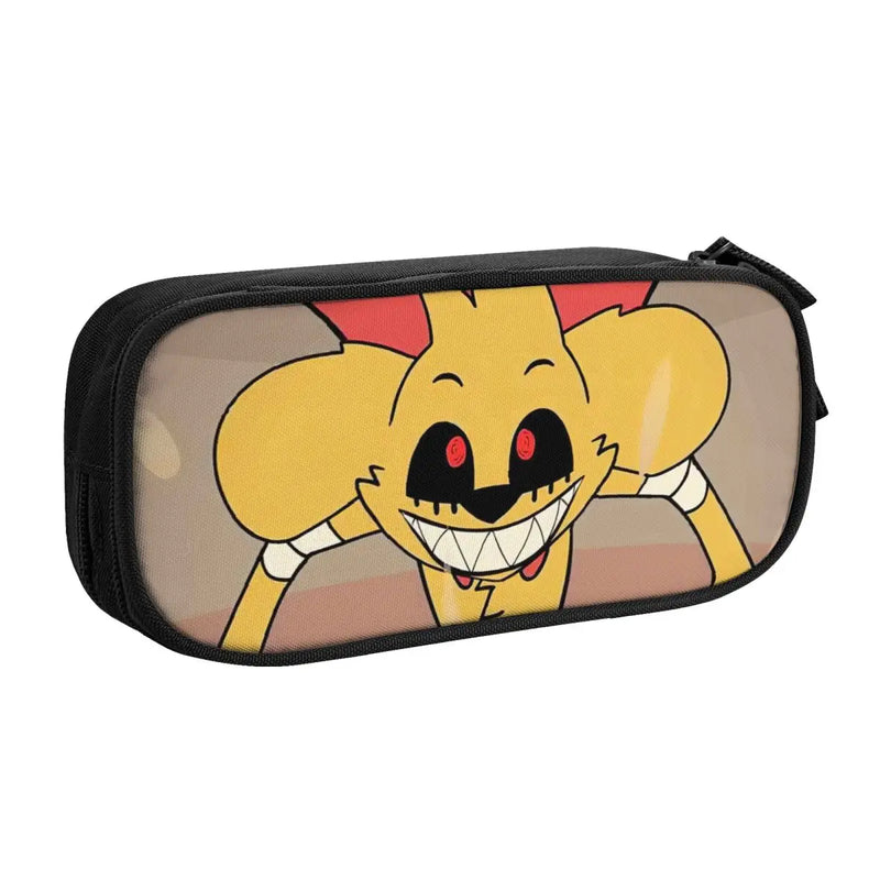 Anime Zipper Pen Box for School Students