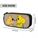 Anime Zipper Pen Bag for Students