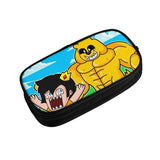 Anime Zipper Pen Bag Student Gift for Writing Supplies Storage