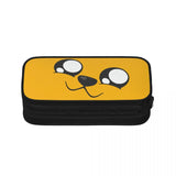 Anime Zipper Pen Bag Student School Stationery Child Kid Pen Box