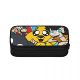 Mikecrack Pen Box Student School Anime Zipper Pen Bag Child Stationery Bag