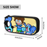 Anime Zipper Pen Bag Student School Stationery Gift