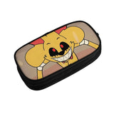 Anime Zipper Pen Box for School Students