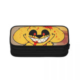 Anime Zipper Pen Bag Student School Stationery Gift