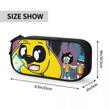 Anime Zipper Pen Bag School Supplies Gift Set