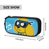 Anime Zipper Pen Bag Student School Stationery Box Gift