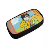Anime Zipper Pen Bag Student School Pen Box