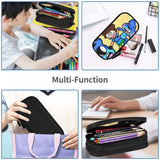 Anime Zipper Pen Bag Student School Stationery Gift