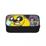 Anime Zipper Pen Bag School Supplies Gift Set