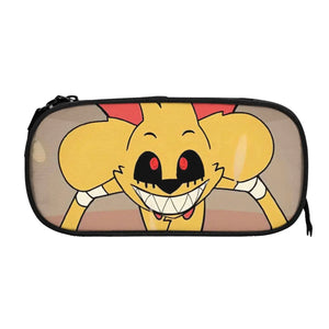 Anime Zipper Pen Box for School Students