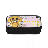 Anime Zipper Pen Bag Child Stationery Box School Student Gift
