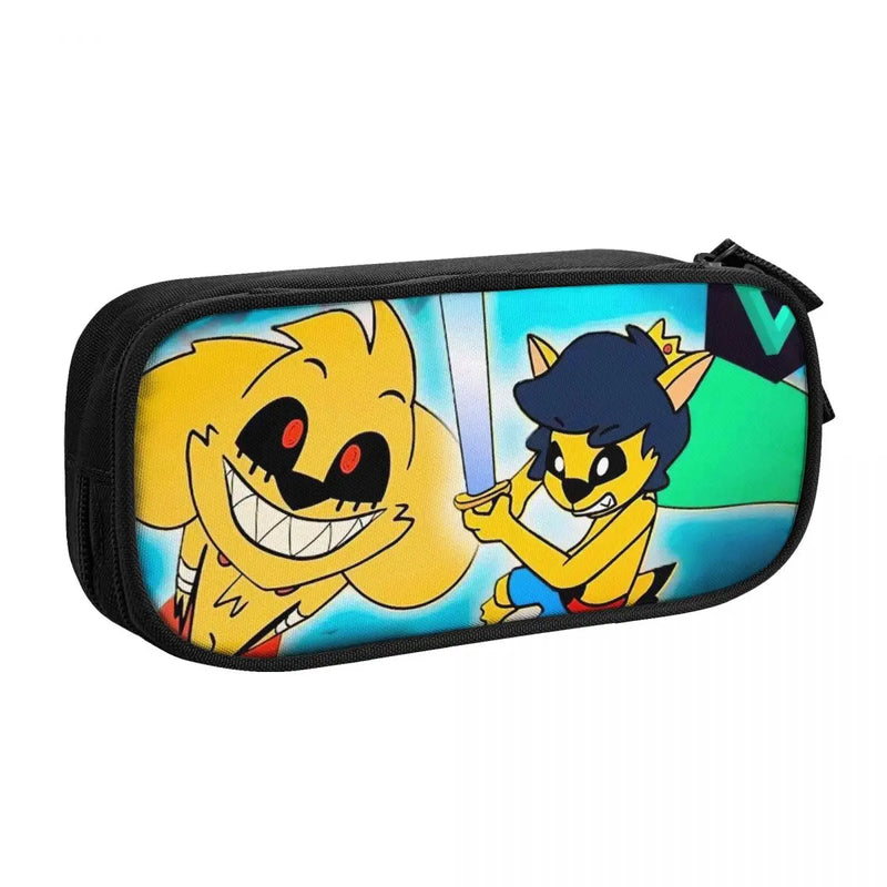 Anime Zipper Pen Bag School Stationery