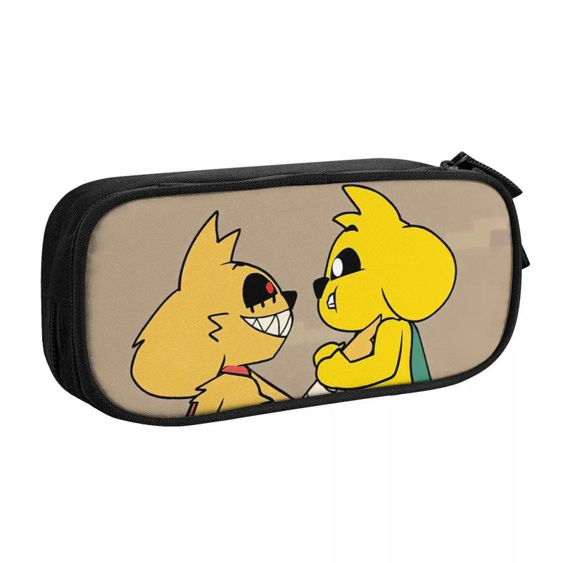 Anime Zipper Pen Bag for Students