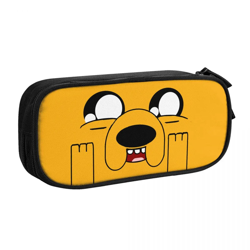 Anime Zipper Pencil Case - School Stationery Gift