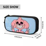 Anime Zipper Pen Bag School Stationery Gift