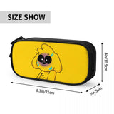 Anime Zipper Pen Bag School Stationery Holder Organizer