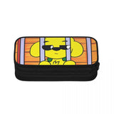 Anime Zipper Pen Bag, Child Stationery Bag, Pencase Gift