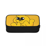 Anime Zipper Pen Bag Student School Stationery Case Gift