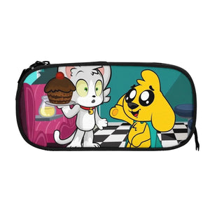 Anime Zipper Pen Bag Child Stationery Bag Gift