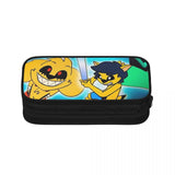 Anime Zipper Pen Bag School Stationery