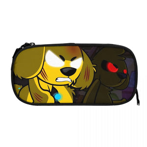 Anime Zipper Pen Bag School Student Stationery Gift