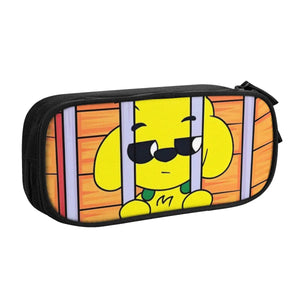 Anime Zipper Pen Bag, Child Stationery Bag, Pencase Gift