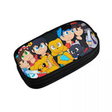 Anime Zipper Pen Bag Student School Stationery Gift