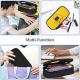 Anime Zipper Pen Bag School Stationery Holder Organizer
