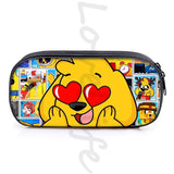Anime Compadretes Pencil Case Boy Girl Anime Pen Bag Students Zipper Pouch