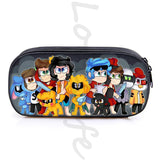 Anime Compadretes Pencil Case Boy Girl Anime Pen Bag Students Zipper Pouch