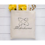 Mikrokosmos Cotton Tote Bag Women Kpop Handbag Shopping Bag