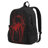 Miles Morales Spider Symbol Backpack Zipper Close Bag