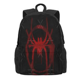 Miles Morales Spider Symbol 2 Backpacks Men's and Women's Kpop Bags