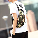 Camouflage Waist Bag Fanny Pack Men Women Canvas