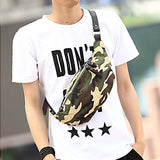 Camouflage Waist Bag Fanny Pack Men Women Canvas