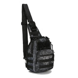 Military Molle Chest Bag Waterproof Nylon Camouflage Men Shoulder Crossbody Bag