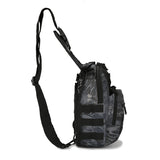 Military Molle Chest Bag Waterproof Nylon Camouflage Men Shoulder Crossbody Bag