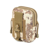 Military Molle Pouch Waist Bag Camo Waterproof Nylon Multifunction