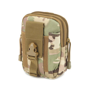 Military Molle Pouch Waist Bag Camo Waterproof Nylon Multifunction
